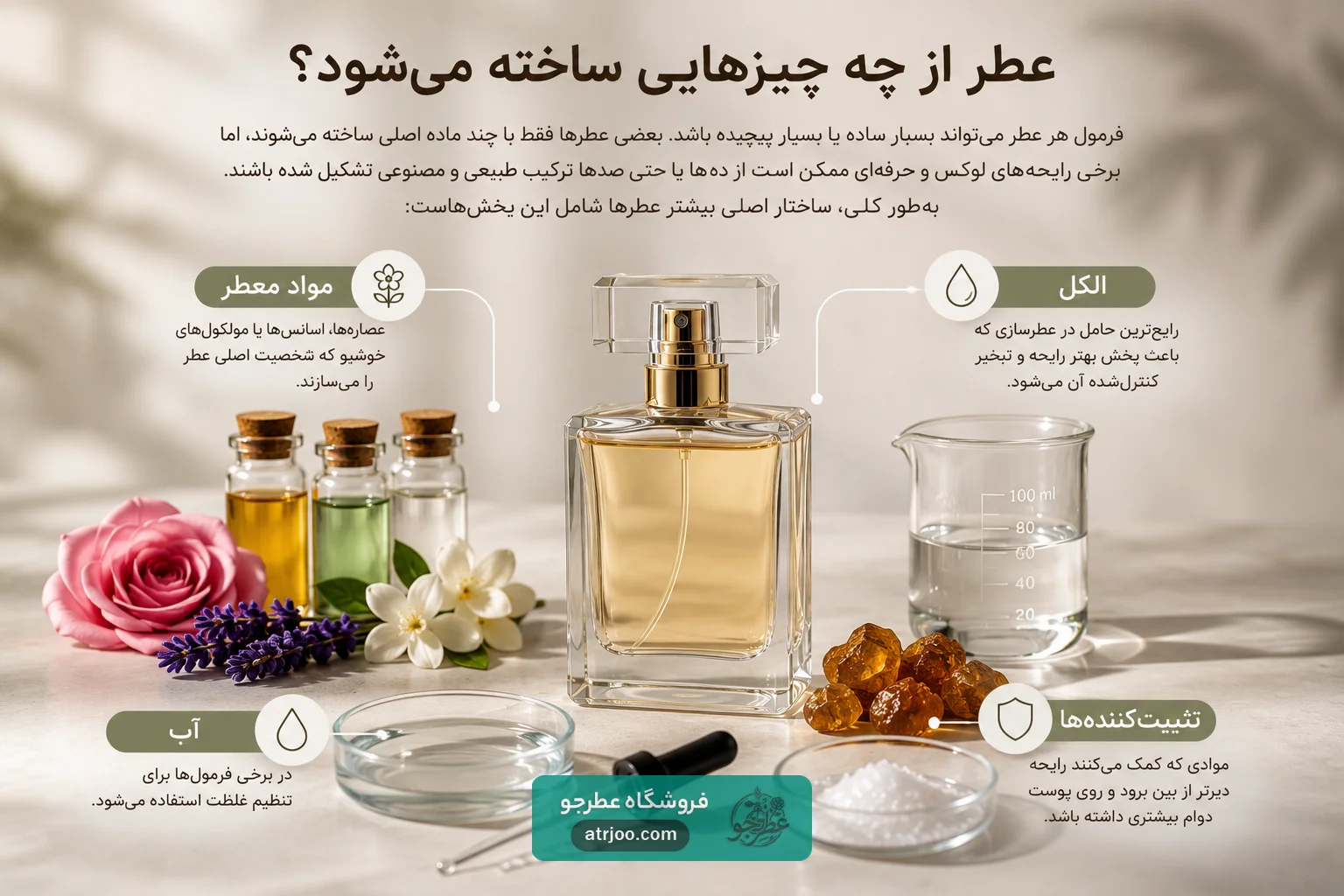 perfume made materials